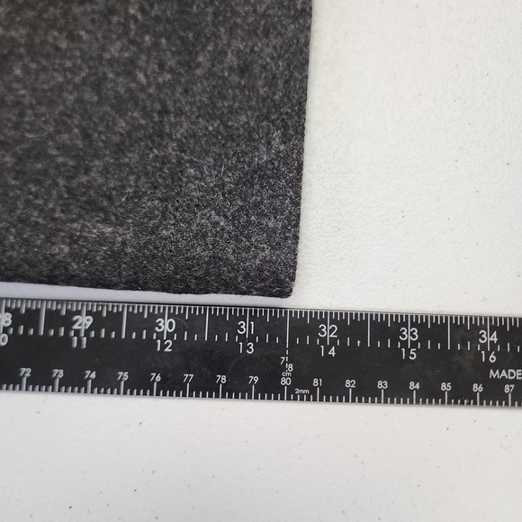 Eddie Bauer Gray Wool Mercer Fit Trouser Pleated Pants Size 14 - Picture 7 of 11